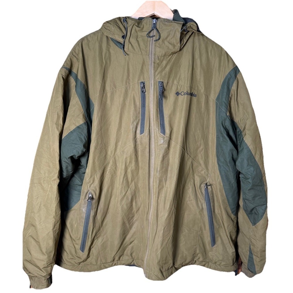 COLUMBIA‎ MOUNTAIN EXPLORER PARKA MENS LARGE EUC OUTDOOR GORPCORE